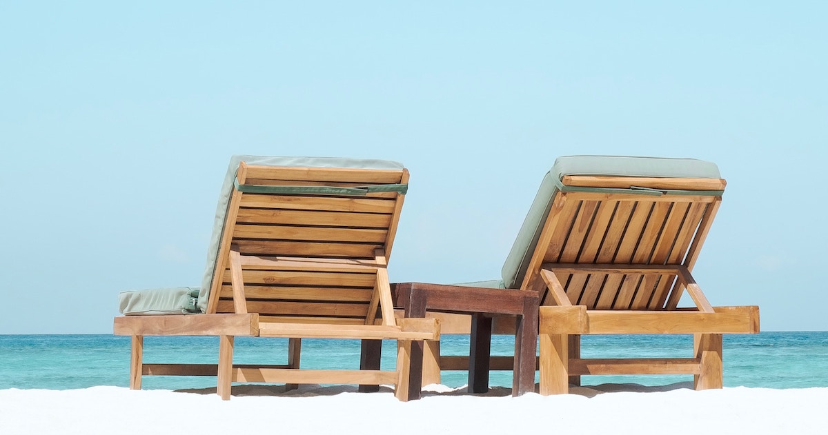 two beach chairs representing unlimited vacation time