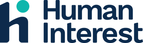 human interest logo — color